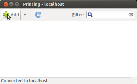 CUPS Add A Printer