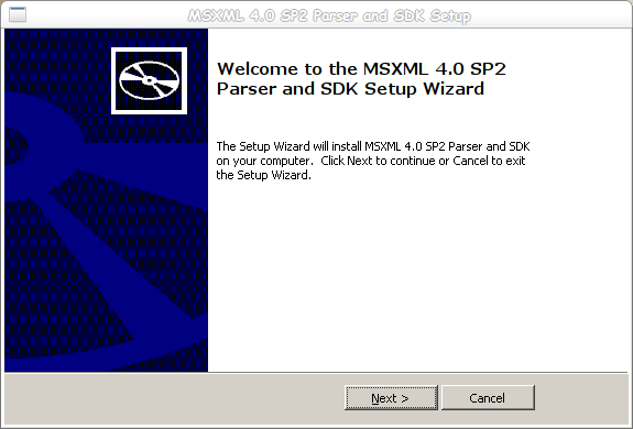 Dragon - 2 - MSXML 4.0 Parser Setup