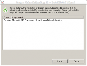 Dragon – 1 – Install .NET Framework 4.0