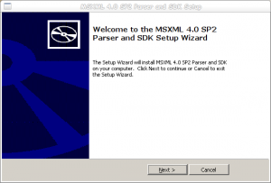 Dragon – 2 – MSXML 4.0 Parser Setup