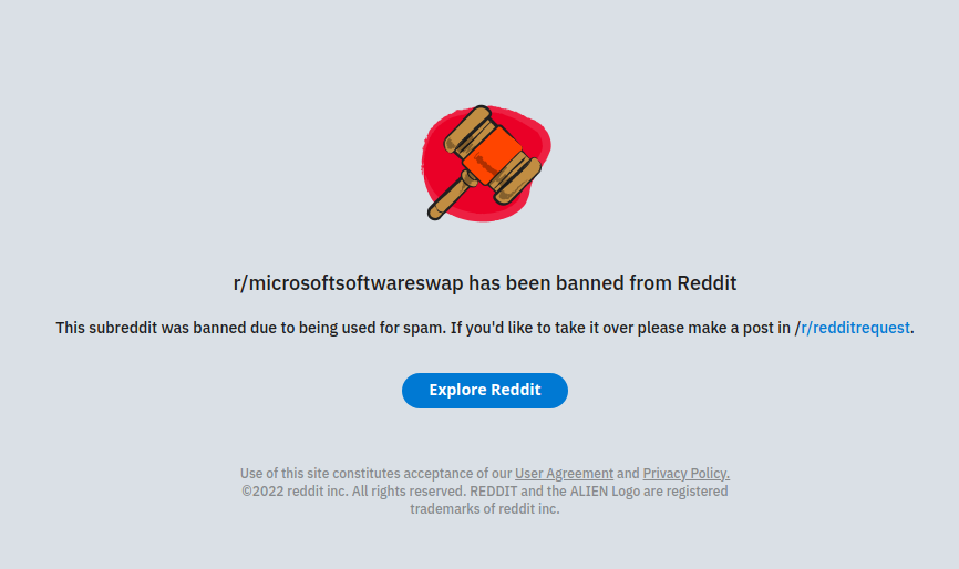 Reddit Deplatforms Popular Microsoft Software Swap Subreddit | Binary  Impulse